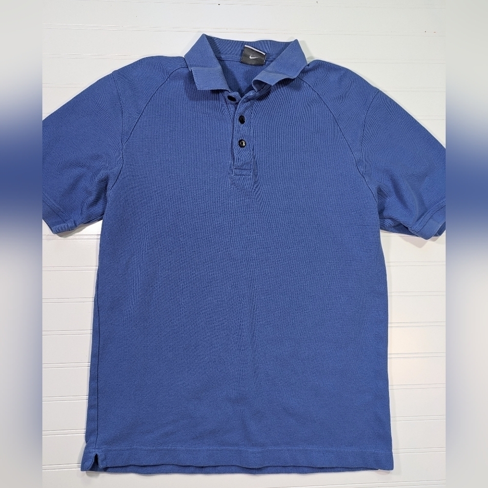 Nike Golf Blue Cotton Polo